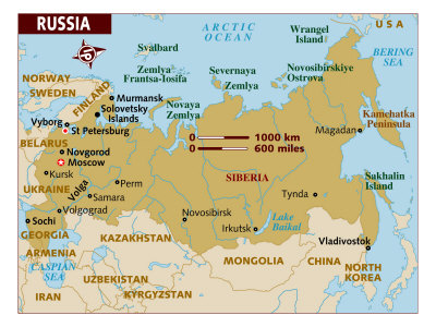 Russia Map