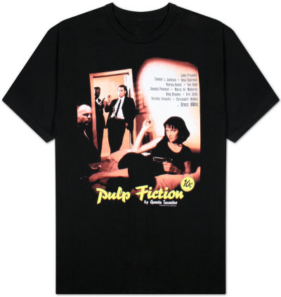 Pulp Fiction Poster. Pulp Fiction - Couch Poster T-