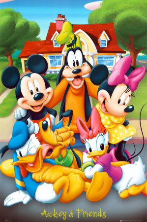 Mickey Mouse on Mickey Mouse   Friends Foto   Bei Allposters Ch