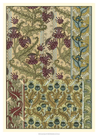 Garden Tapestry IV Stampa artistica