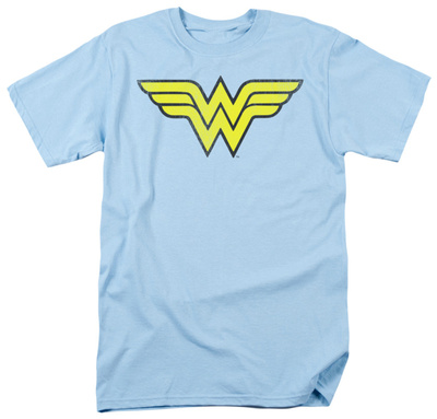 DC Comics Wonder Woman Logo Distressed Camiseta