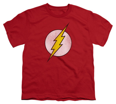 Youth: DC Comics - The Flash Logo - Distressed Shirts