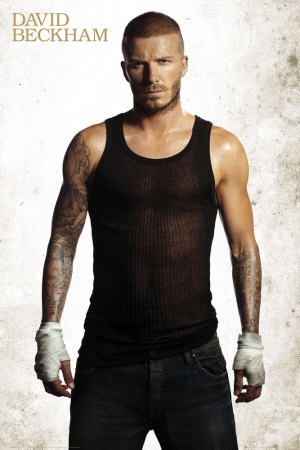 david beckham poster