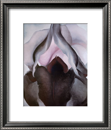 Georgia O�keeffe Black Iris Iii. Black Iris, 1906 Framed Art Print