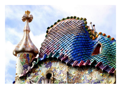 casa batllo. Casa Batllo Roof Top,