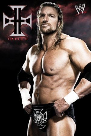 WWE Triple H Poster