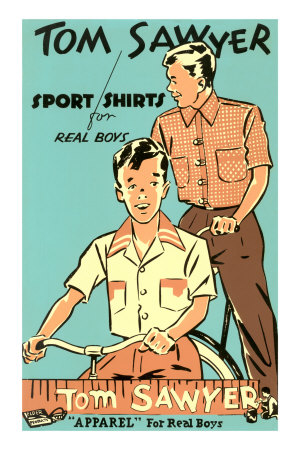 Tom Sawyer Shirt Premium Poster