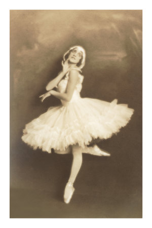 Swan Lake Ballerina Premium Poster