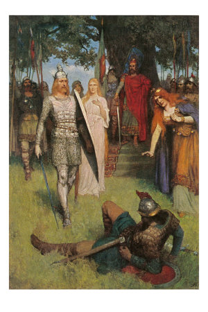 Arthurian Challenge Premium Poster
