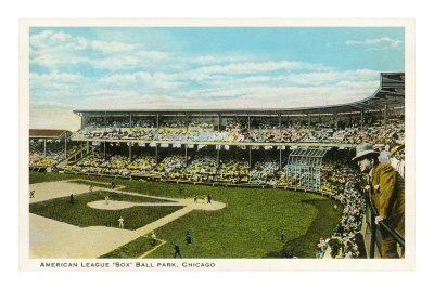 Sox Ball Park, Chicago, Illinois Premium Poster