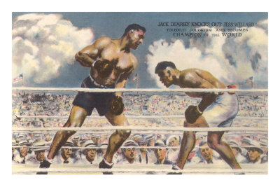 Dempsey-Willard Fight, 1919 Premium Poster