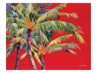Fire Palm Lámina giclée