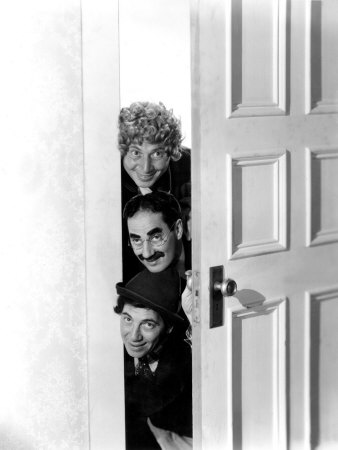 Room Service Harpo Marx Groucho Marx Chico Marx 1938 Premium Poster