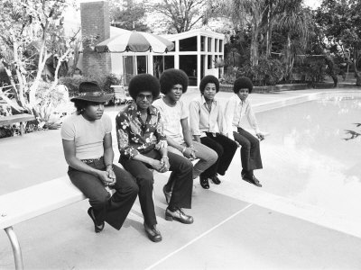 The Jackson Five at Home in Los Angeles, February 23, 1973 Fotografická reprodukce