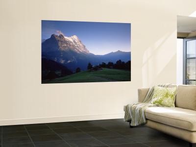 Eiger, Grindelwald, Berner Oberland, Switzerland Wall Mural. zoom. http://imagecache5d.allposters.com/watermarker/37-3714-X5KAF00Z.jpg?ch=671&cw=894