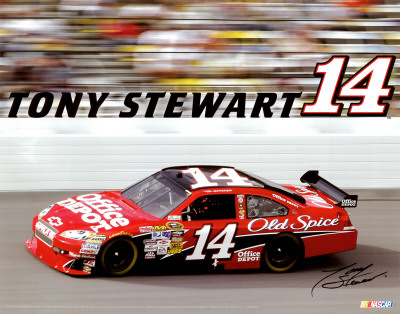 Tony Stewart #14 Poster