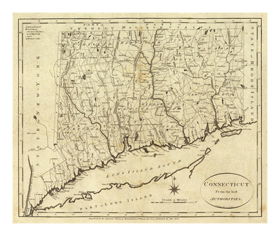 Connecticut, c.1796 Prints by John Reid