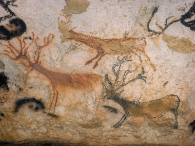 lascaux cave human figure