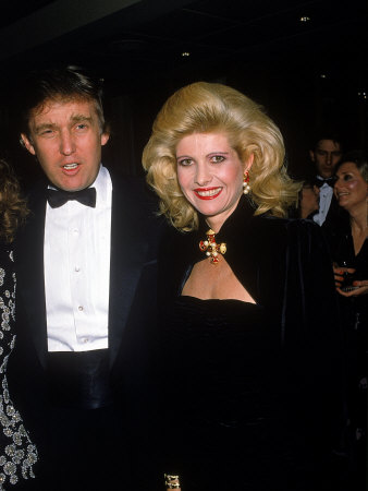 donald trump wife ivana. Donald Trump with Wife