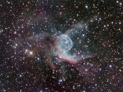 Ngc2359, (Thor's Helmet) Nebula in Canis Major Photographic Print by Robert Gendler