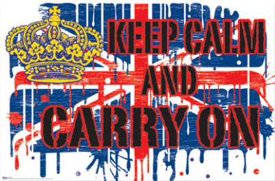 Keep Calm and Carry On Poster