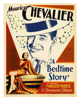 A Bedtime Story, Maurice Chevalier, 1933 Photo