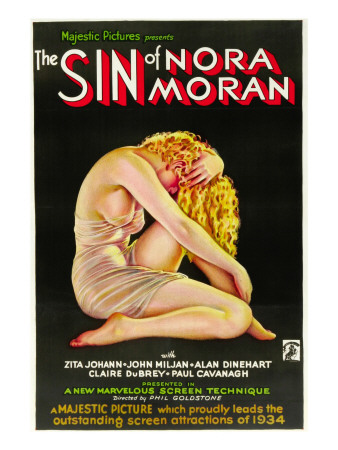 The Sin of Nora Moran, Poster Art, 1933 Photo