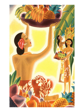 http://cache2.allpostersimages.com/p/LRG/38/3848/TBUYF00Z/posters/hawaiian-women-with-fruit-graphics.jpg