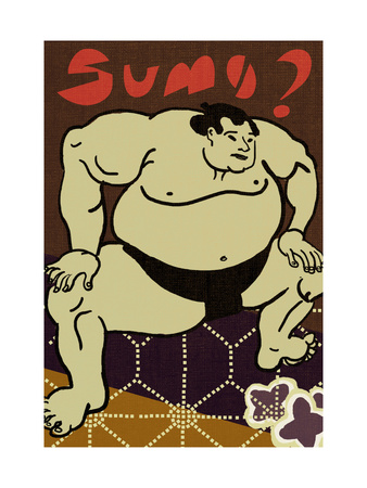 Sumo Wrestler Print