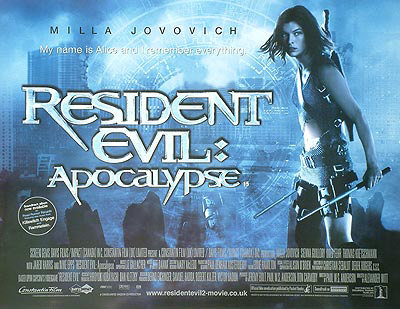 Resident Evil Apocalypse was the second episode of the movie series