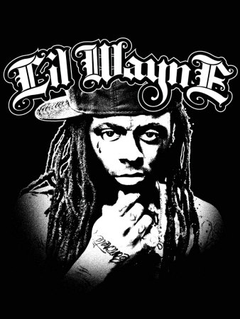 Lil Wayne Fabric Poster
