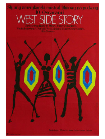 West Side Story, Polish Movie Poster, 1961 Poster