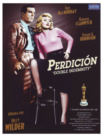 Double Indemnity, Spanish Movie Poster, 1944 Prints