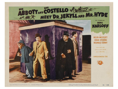 Abbott and Costello Meet Dr. Jekyll and Mr. Hyde, 1953 Art