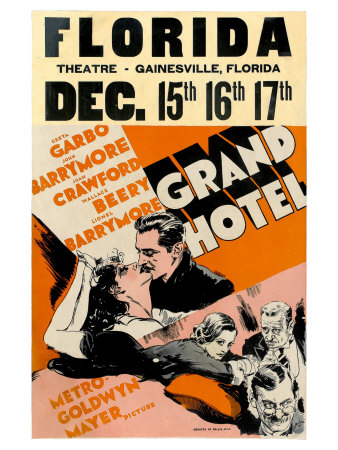 Grand Hotel, 1932 Print