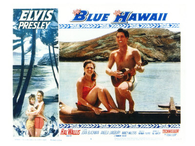 Blue Hawaii , 1961 Art!