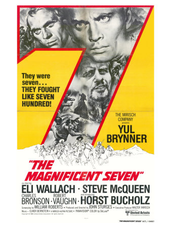 The Magnificent Seven, 1960 Art