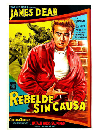 Rebel Without a Cause, Argentine Movie Poster, 1955 Prints