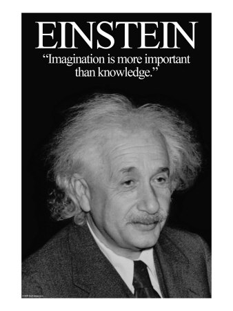 Einstein Poster by Wilbur Pierce