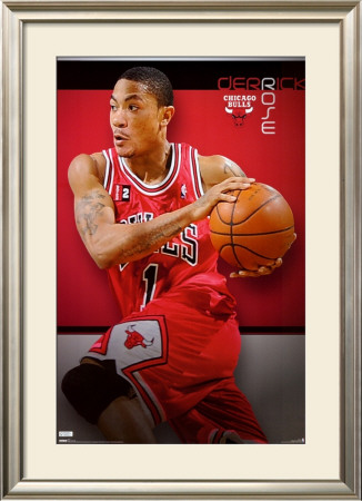 derrick rose poster. Chicago Bulls - Derrick Rose