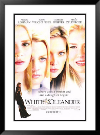 White Oleander Framed Art Print