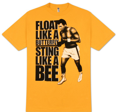 Muhammad Ali - Like a Bee T-Shirt