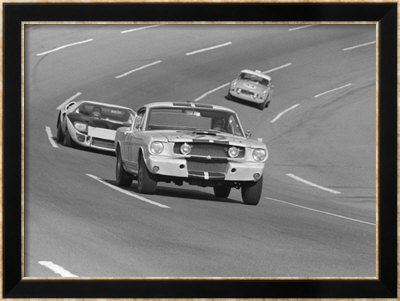 1966 Daytona 24 Hour Race Framed Giclee Print daytona 24 hours 1966