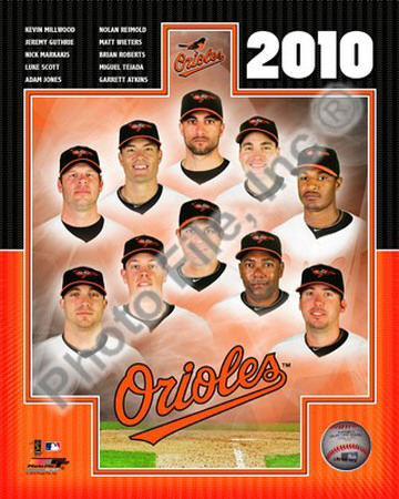 2010 Baltimore Orioles Team Photo