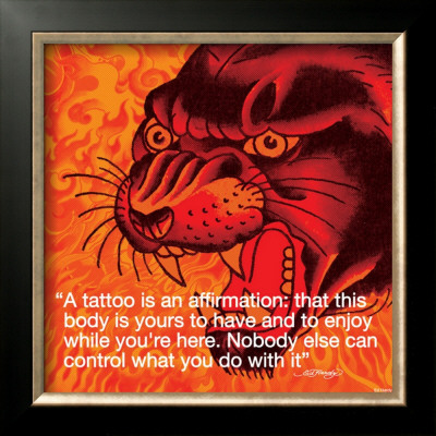 Ed Hardy Tattoo. Ed Hardy: Tattoo Framed Art