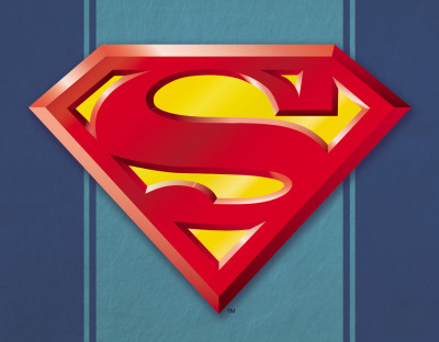 Superman Logo Tin Sign