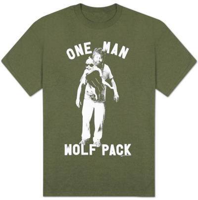 Hangovershirt Baby Carrier on The Hangover Wolfpack Alan W Baby T Shirt