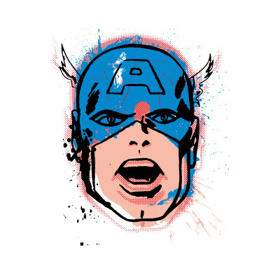 Marvel America on Marvel Comics Retro  Captain America L  Minas En Allposters Es