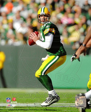 Aaron Rodgers 2010 Action Photo