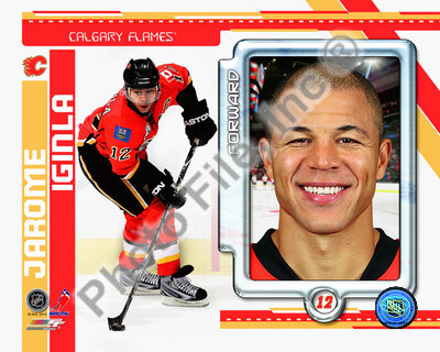 Jarome Iginla 2010 Studio Plus Photo